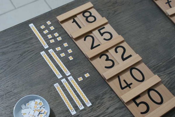 Table de Séguin Montessori matériel