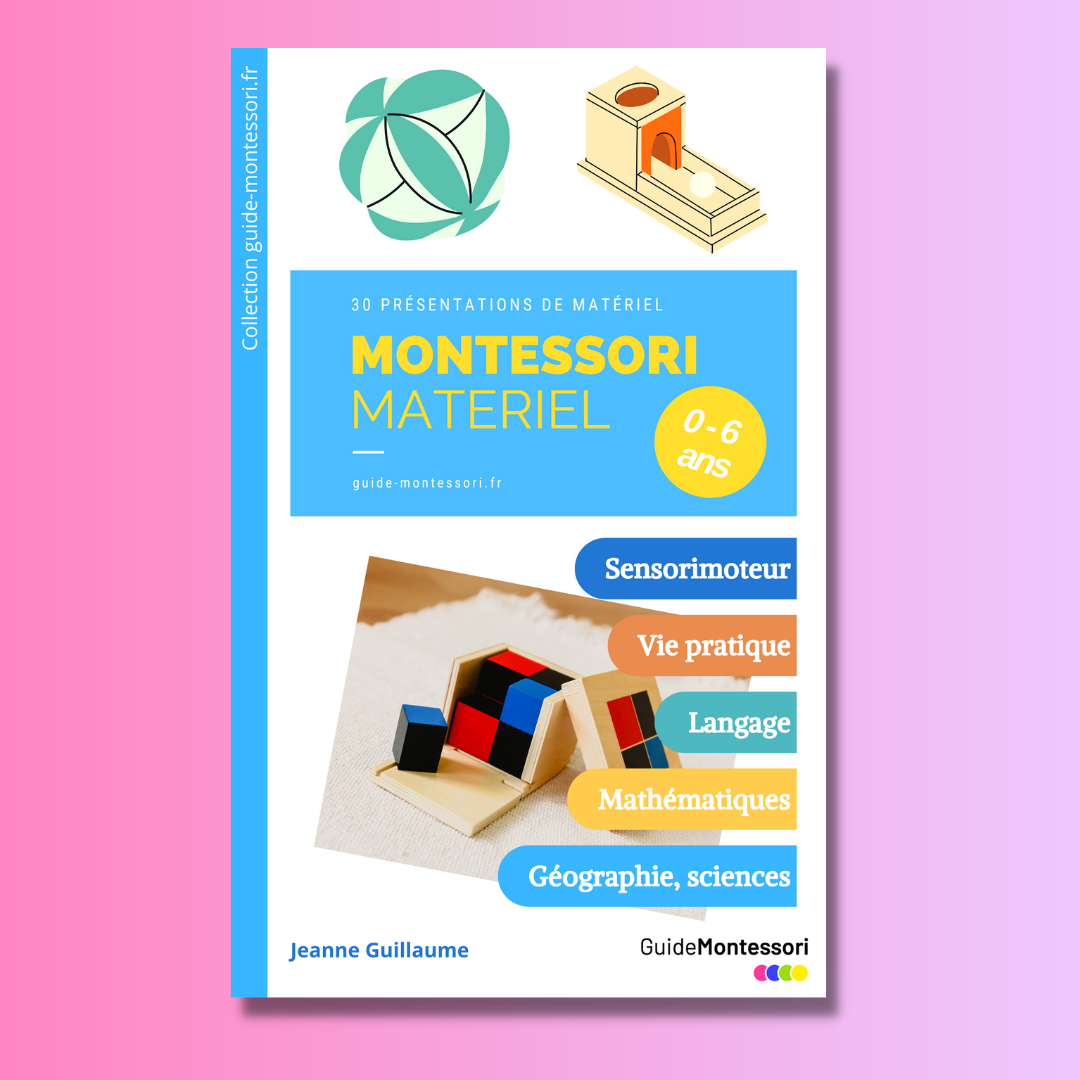 Livre Montessori matériel - La Boutique Positive Montessori